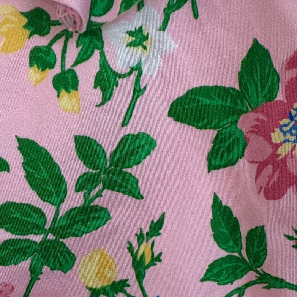 Janie And Jack Floral Ruffle Swimsuit - Picture 3 of 8